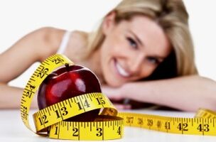 apple and centimeter for weight loss