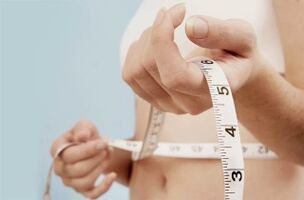 waist measurement while losing weight