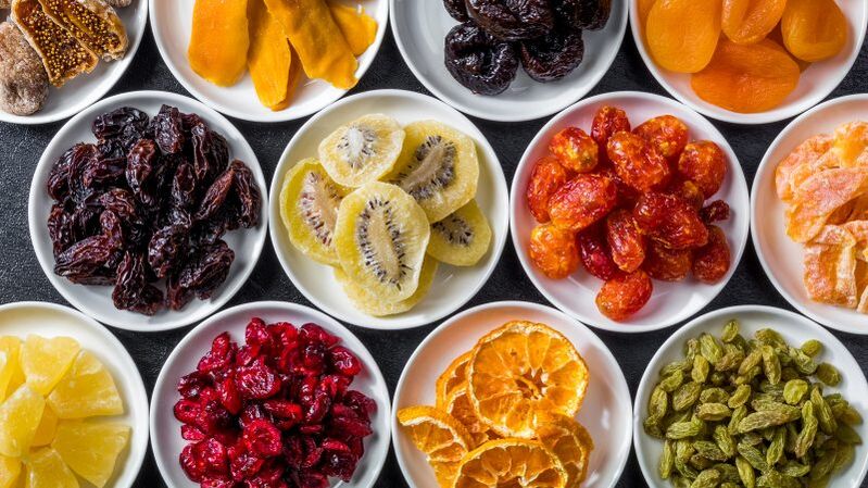 dried fruits for buckwheat diet
