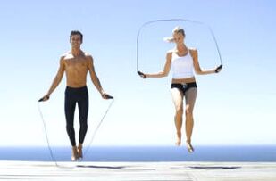 jumping rope for slimming legs