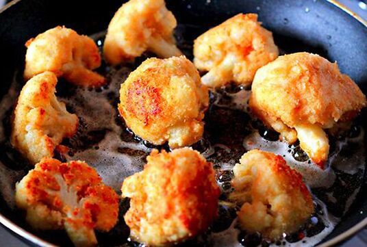 breaded cauliflower for weight loss on pp