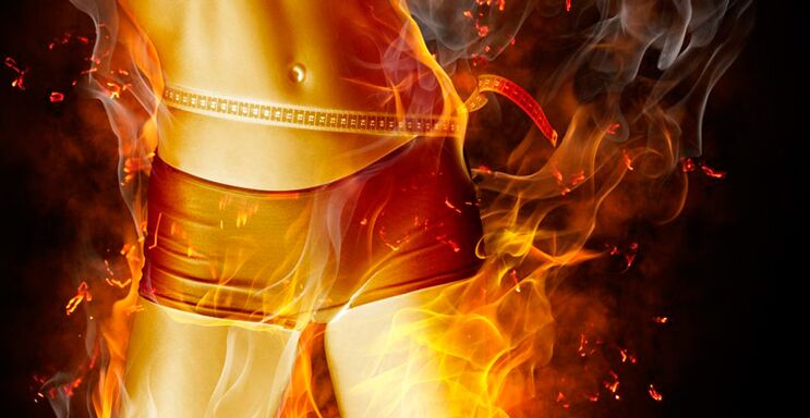 Myths about burning fat on the stomach
