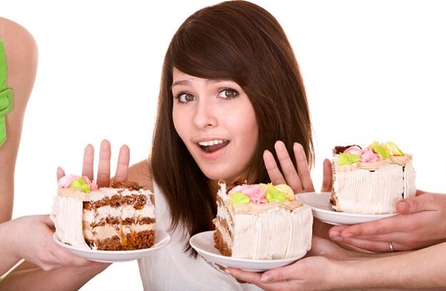 refusal of sweets for weight loss